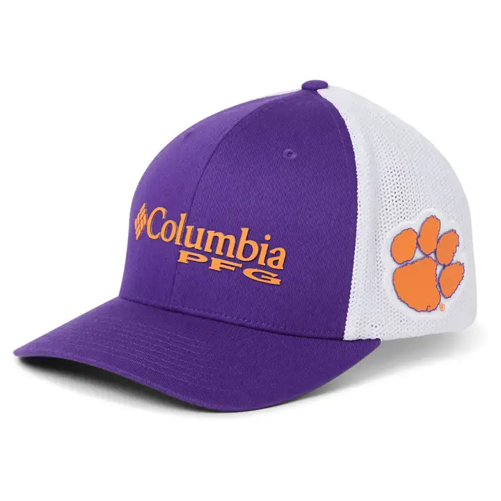 Clemson Tigers NCAA PFG Extensible VIOLET/BLANC
