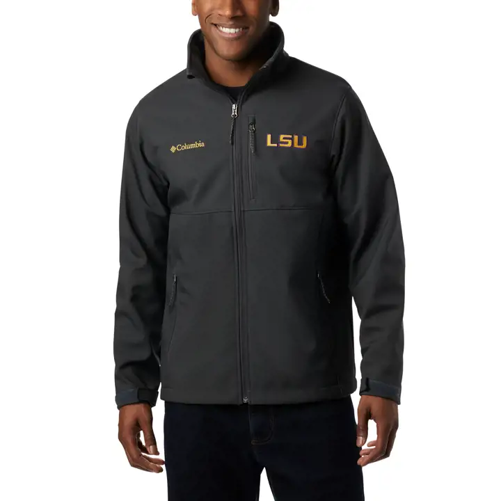 Veste Softshell L.S.U. NCAA Ascender 19 anthracite