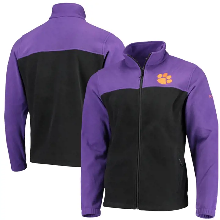 Veste zippée intégrale en polaire Flanker III NCAA Clemson Tigers