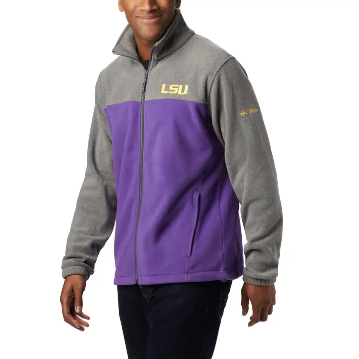 Veste en molleton à glissière complète L.S.U. NCAA Flanker III 19 cha
