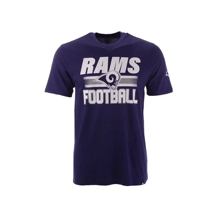 T-shirt Los Angeles Rams NFL Edge Rush Super Rival 19 bleu marine