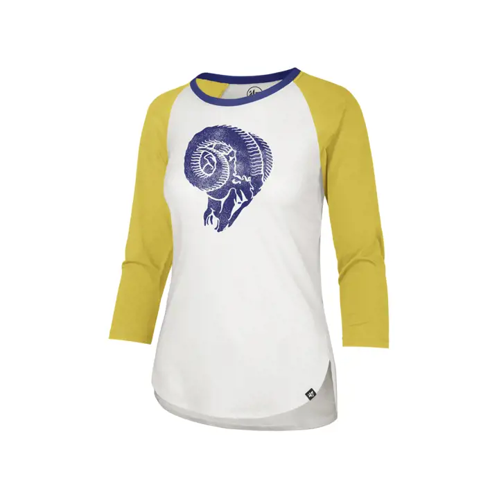 Los Angeles Rams NFL Femme Legacy Raglan 19 Bnc/Gl/Rbl