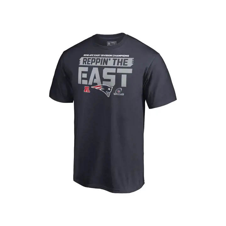 T-shirt Marine Patriots NFL Division Champ Fair Catch 18