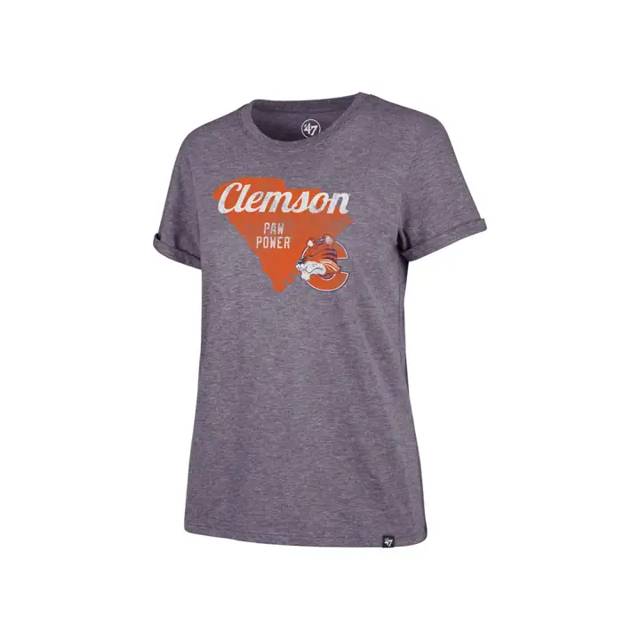T-shirt tri-blend Clemson Tigers NCAA Women's Regional Match