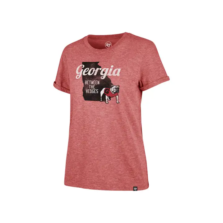T-shirt triblended femme Georgia Bulldogs NCAA Regional Match