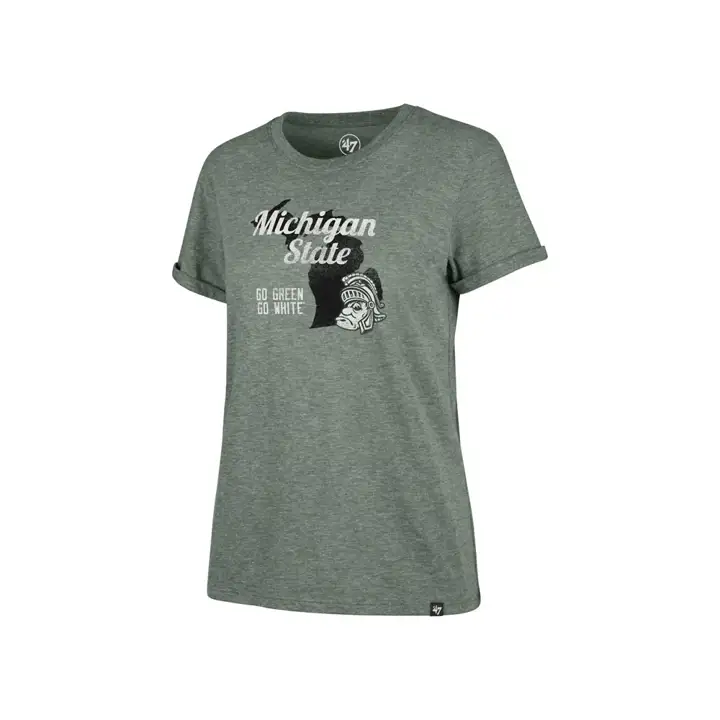 T-shirt Tri-Blend Femme MSU Spartans NCAA Regional Match 1
