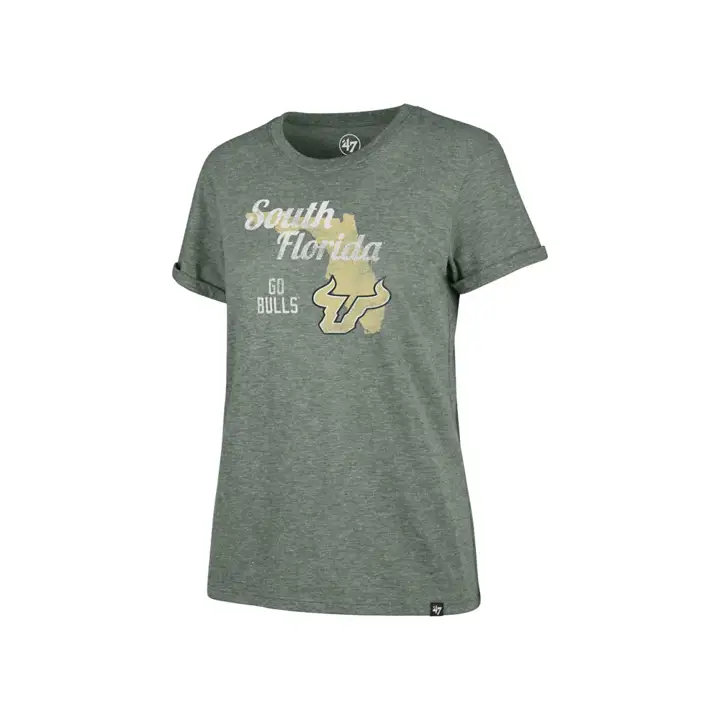 T-shirt Tri-mélange South Florida Bulls NCAA Women's Regional Match