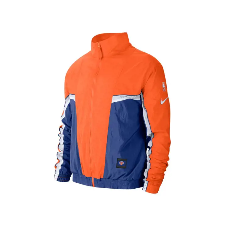 Veste de survêtement New York Knicks NBA Courtside 19 Bleue