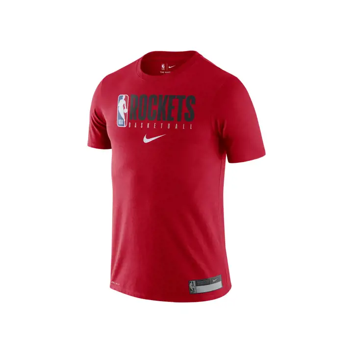 T-shirt d'entraînement de l'équipe NBA des Houston Rockets 19 Rouge