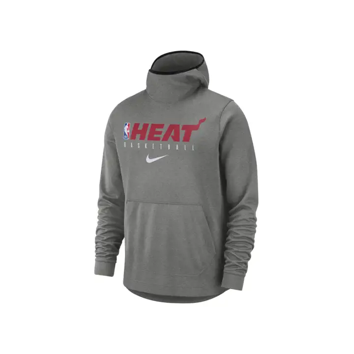 Sweat à capuche Miami Heat NBA Spotlight PO 19 noir/chiné