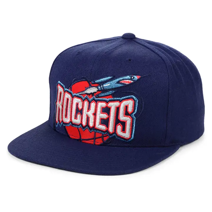 Houston Rockets NBA MN HWC Crop bleu marine