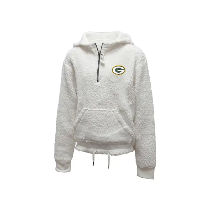 Pull sherpa NFL Green Bay Packers pour jeunes filles 19 ivo