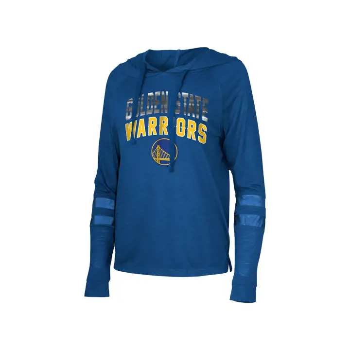 Golden State Warriors NBA Femme PO Hoodie Mesh 19 Bleu