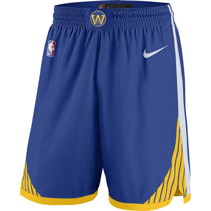 SHORT SWINGMAN WARRIORS NBA ICON bleu