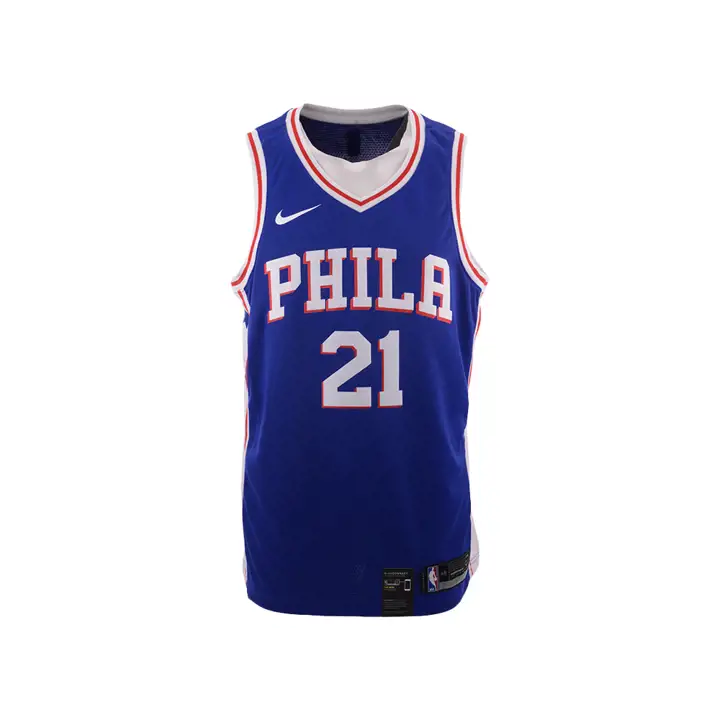 MAILLOT SWINGMAN ICON EDITION SIXERS NBA Joel Embiid bleu