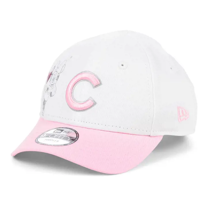 Chicago Cubs MLB Minnie Heart 9FORTY Rose/Blanc