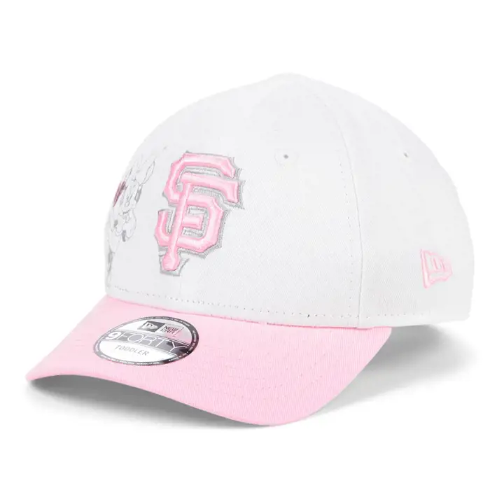 Casquette San Francisco Giants MLB Minnie Heart 9FORTY Rose/Blanc