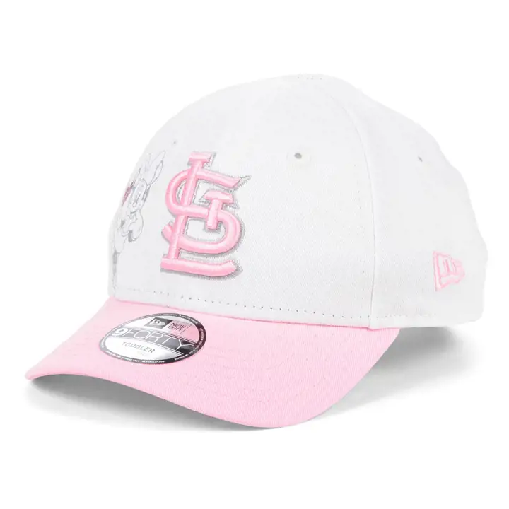 St. Louis Cardinals MLB Minnie Coeur 9FORTY PNK/WHT