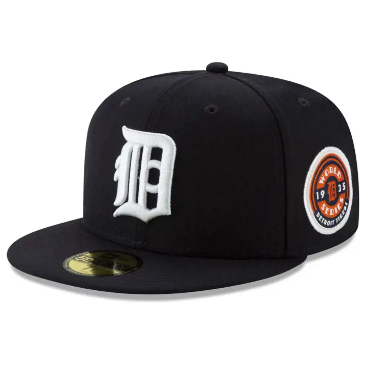 Detroit Tigers MLB World Series Patch 59FIFTY 1935 BLEU MARINE/BLEU MARINE