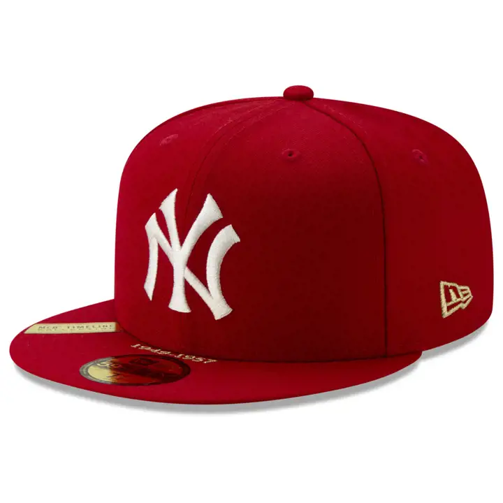 Casquette 59FIFTY MLB Timeline NEW YORK YANKEES ROUGE