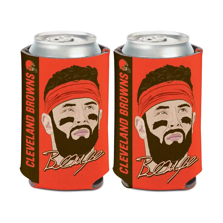 BROWNS Can Coozie Baker Mayfield   org/brn