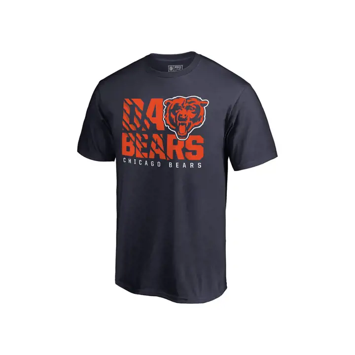 T-shirt domicile Bears NFL 18 Da Bears marine