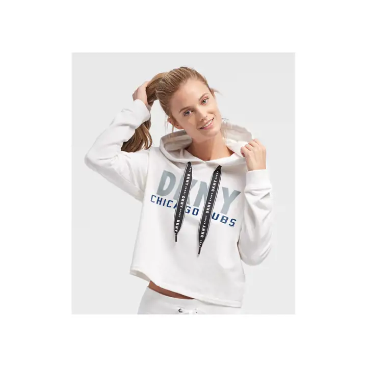 Chicago Cubs MLB Sweat à Capuche Femme Maddie 19 blc