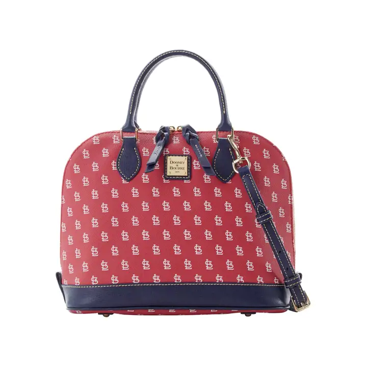 Sac à bandoulière zippé St. Louis Cardinals rouge