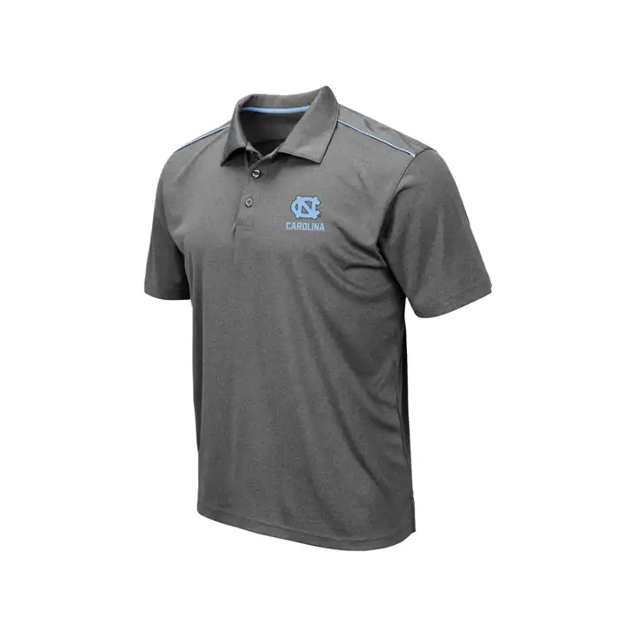 Polo Aigle Tar Heels de Caroline du Nord NCAA 19 gris