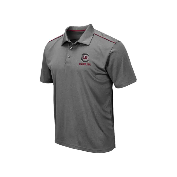 Polo Gamecocks de la Caroline du Sud NCAA Eagle 19 gris