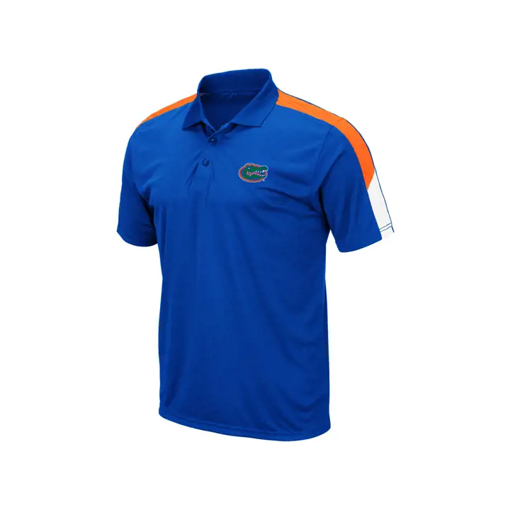 Polo color block NCAA Florida Gators 19 rbl/org