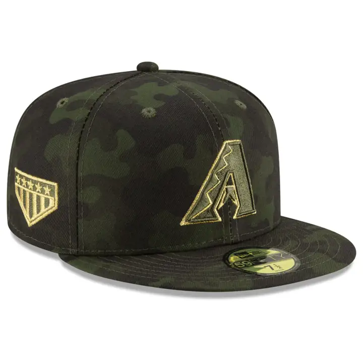 Arizona Diamondbacks 2019 Armed Forces Day 59fifty CAMO