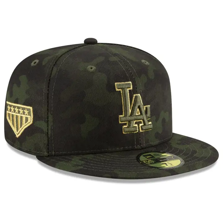Los Angeles Dodgers 2019 Jour des Forces Armées 59fifty CAMO