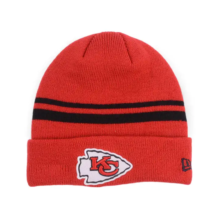 CHIEFS NFL 18 Bonnet à revers basique Chase tricoté rouge