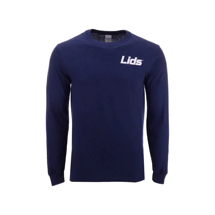 LIDS Lids Logo Long Sleeve  NAVY/WHT