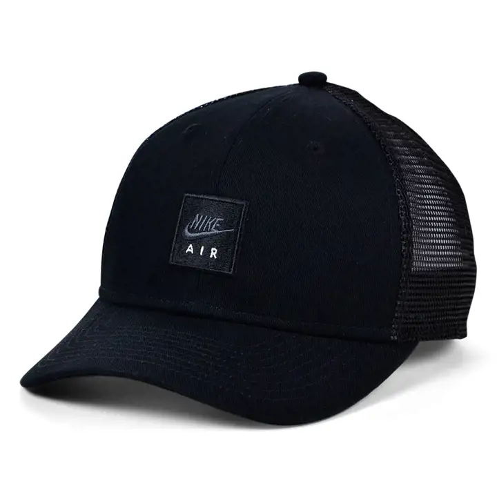 NIKE U Casquette Trucker NSW CL99 Air QS NOIR/NOIR