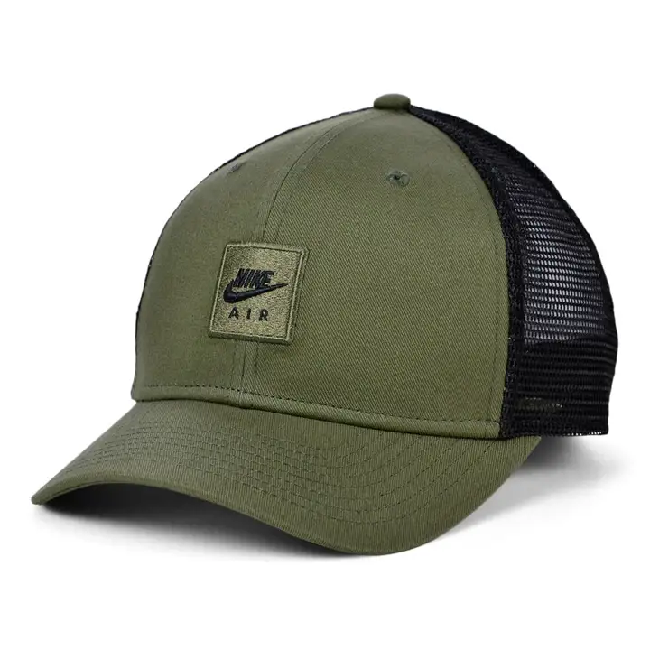NIKE U NSW CL99 Casquette Trucker Air QS OLV/BLK