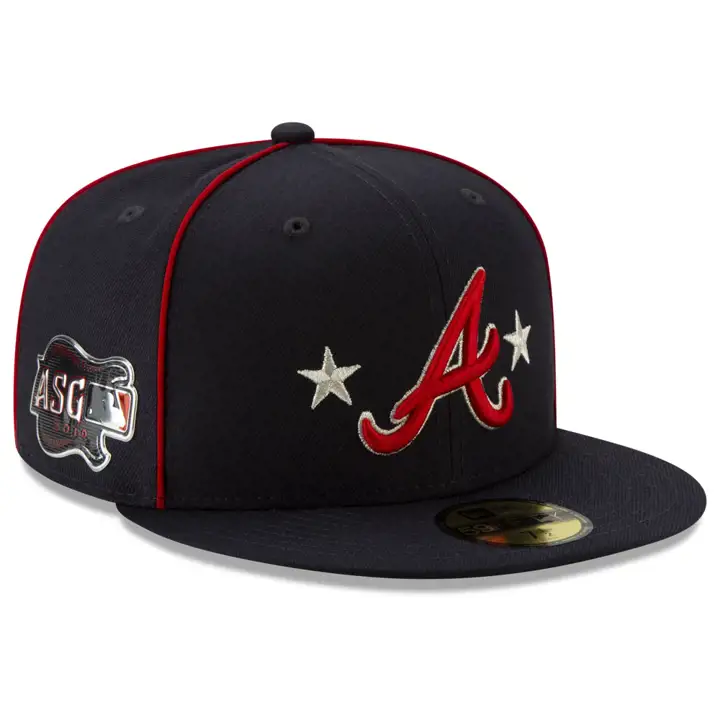 Atlanta Braves 2019 ASG avec écusson 59FIFTY HM Marine