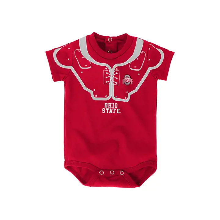 Ohio State Buckeyes NCAA Grenouillère Fanatic Creeper 19 nouveau-né ROUGE