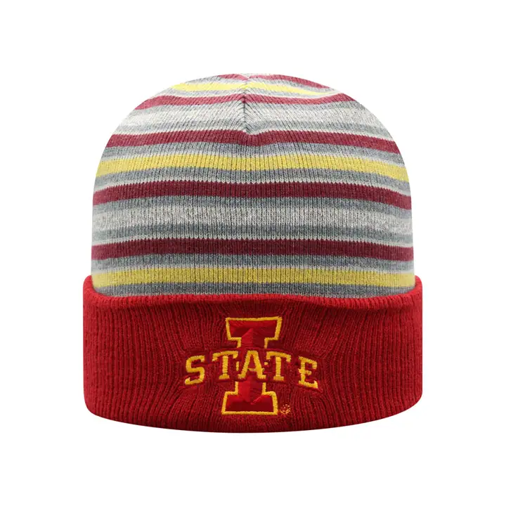 Iowa State Cyclones NCAA McGoat Cuffed Knit CRIM/GL