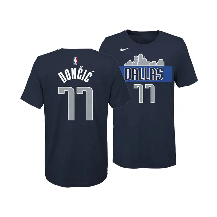 T-shirt MAVS NBA Youth Statement N&N Luka Doncic marine