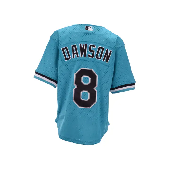 Maillot MLB Miami Marlins Youth M&N Auth BP Mesh Andre Dawson