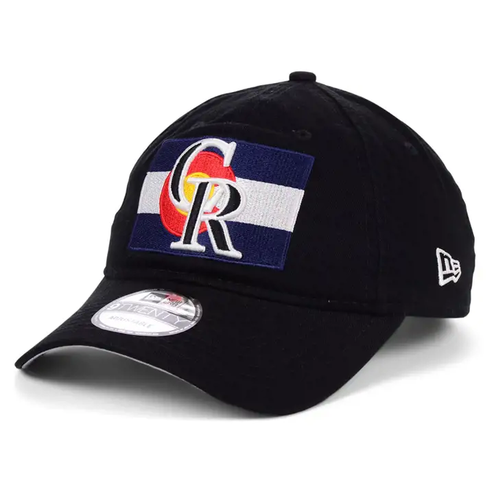 Casquette 9TWENTY MLB Colorado Rockies Noire