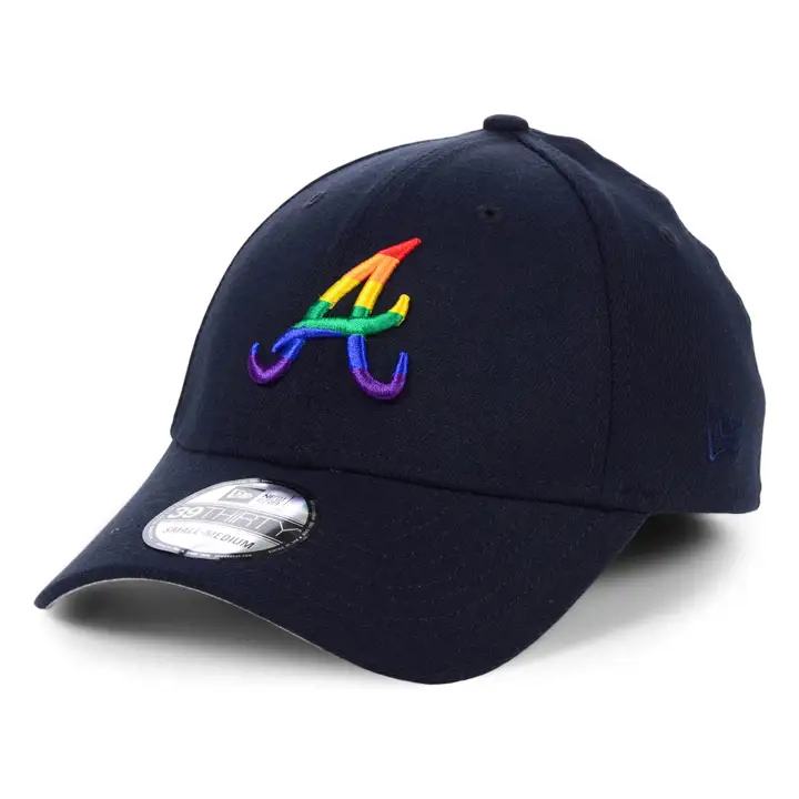 Atlanta Braves MLB Pride 39THIRTY Marine