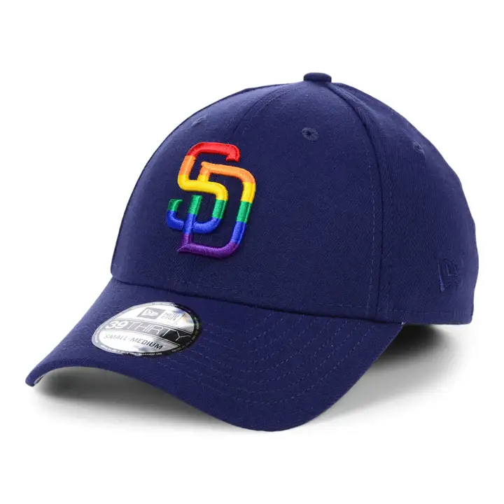 Casquette MLB San Diego Padres Pride 39THIRTY Marine