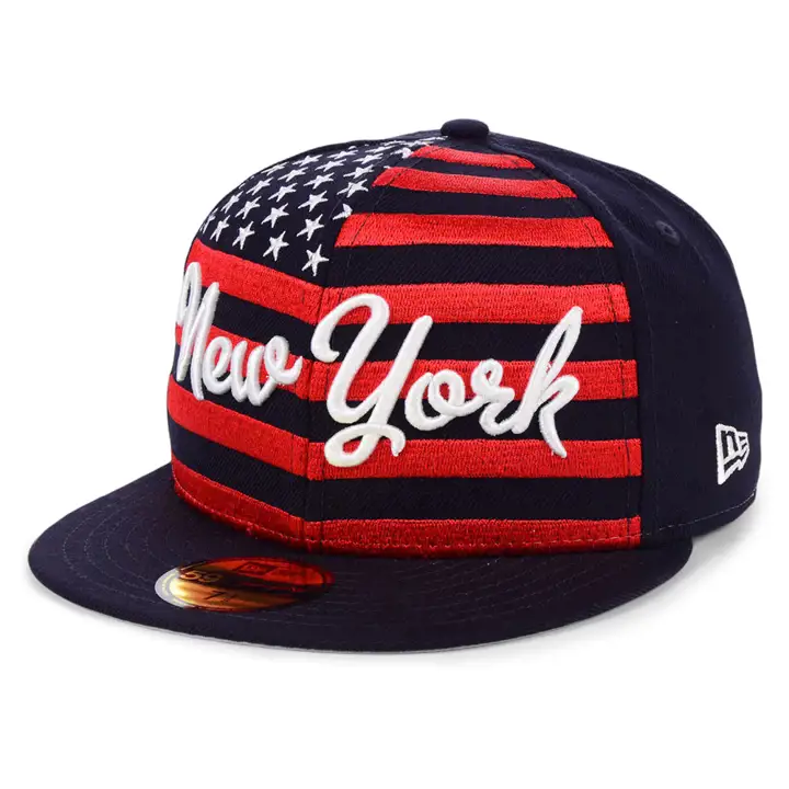 New York Mets MLB RETRO BIG FLAG 59FIFTY BLEU MARINE