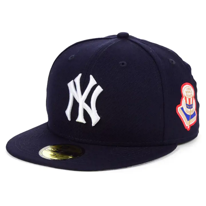 New York Yankees MLB World Series Patch 59FIFTY  NAVY/NAVY