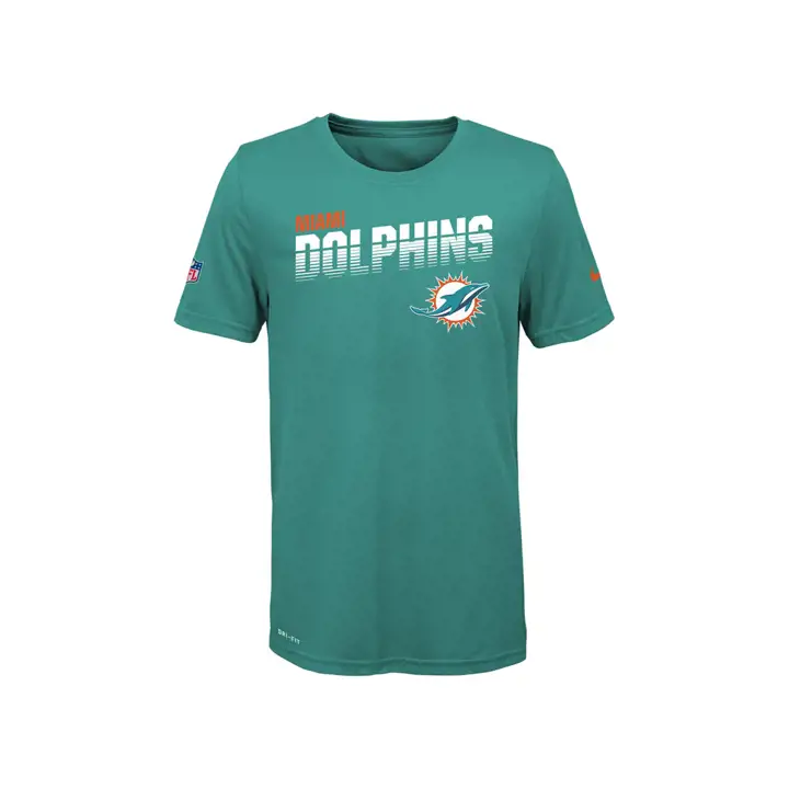 T-shirt Jeunesse NFL Sideline des Miami Dolphins 19 aq