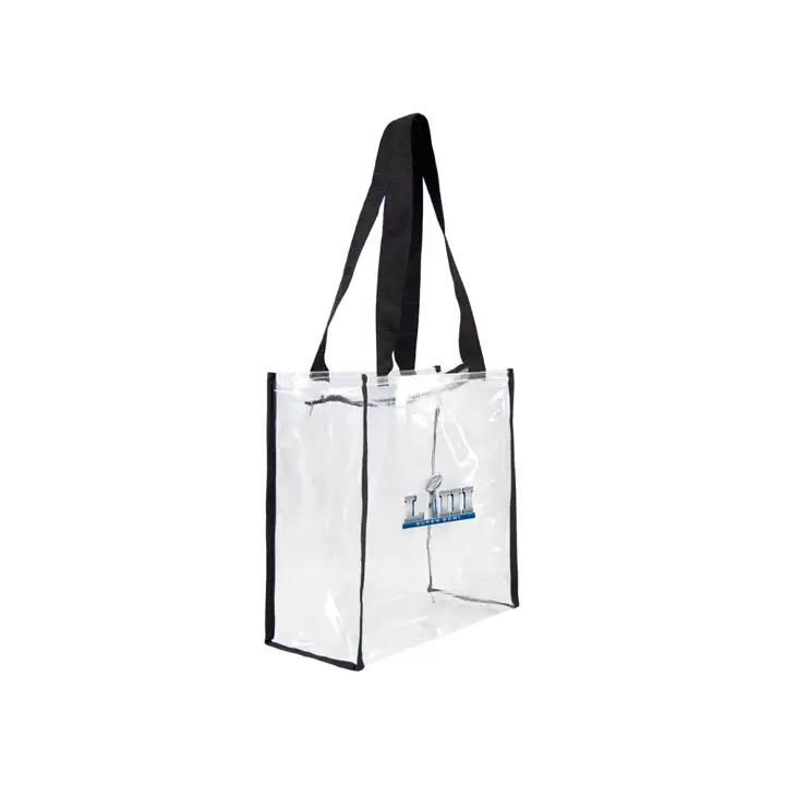 SB LIII SB LIII Sac fourre-tout transparent carré Stade clair