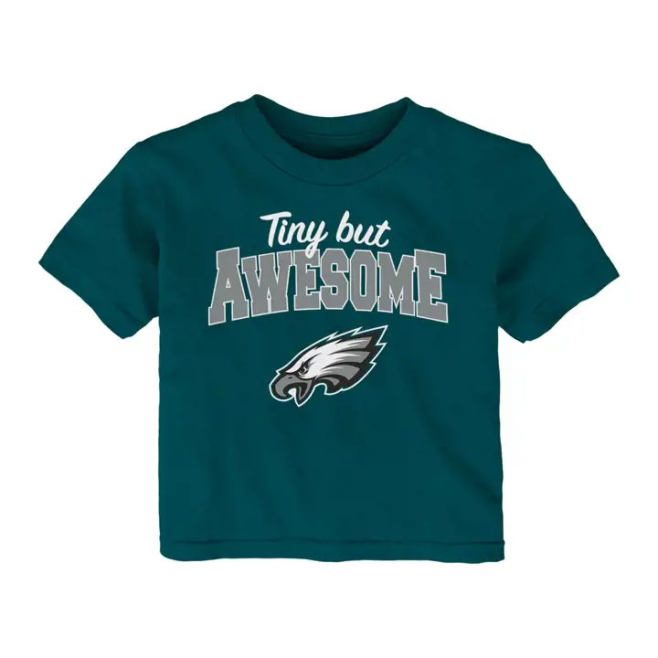 T-shirt Philadelphia Eagles NFL pour bébé Still Awesome 19 vert